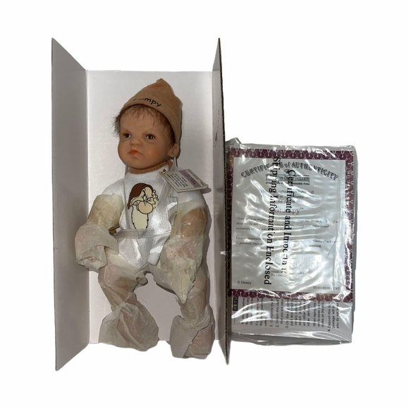 New Open Ashton Drake Disney Snow White Seven Dwarfs Complete Prince Charming - Picture 4 of 11